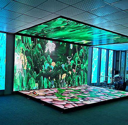 دمای رنگی قابل تنظیم و قفل های منحنی اجاره صفحه نمایش ال ای دی 500*500mm/500*1000mm