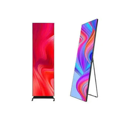 پوستر نمایشگر LED تجاری کامل رنگی برای استفاده داخلی 2000*750*30mm اندازه صفحه