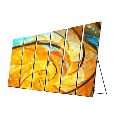 1920x640x33mm HD نمایشگر LED تجاری پوستر صفحه نمایش کف ایستاده برای تبلیغات در فضای باز