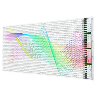 صفحه نمایش های LED انعطاف پذیر شفاف 90٪ با نرخ تازه سازی 3840 هرتز برای نصب شیشه