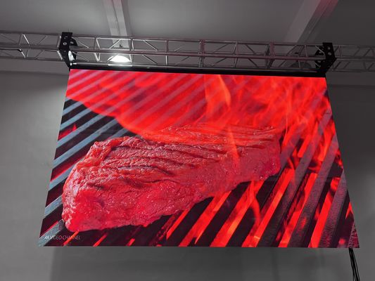 صفحه نمایش انعطاف پذیر LED رول‌آپ P1.56، طراحی کم‌جا برای اتاق‌های کنفرانس و جلسات